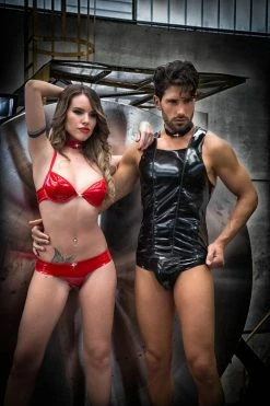 Flash Sale ⭐ Eros Veneziani Eros Glossy Red Lingerie Set Lingerie Sets ✔️ 10 Eros Veneziani Eros Glossy Red Lingerie Set Lingerie Sets