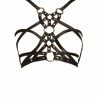 VoyeurX Seduction Leather Harness Bras