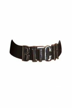 VoyeurX BITCH Leather Collar Toys & Accessories