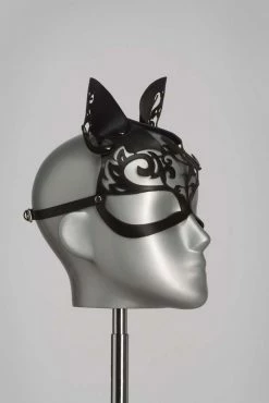 VoyeurX Lilly Leather Cat Mask