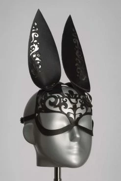 VoyeurX Lilly Leather Bunny Mask Toys & Accessories