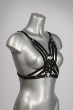 VoyeurX Bras Allure Leather Harness