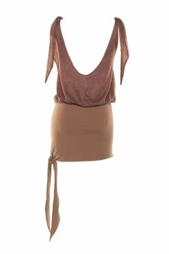 Demery Jayne Lace Rose Quartz Ulyana Mini Dress