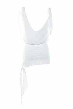 Demery Jayne White Ulyana Mini Dress