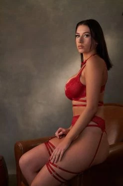 Colette & Sebastian Lingerie Sets Alexandra Bondage Kinky Lace Set