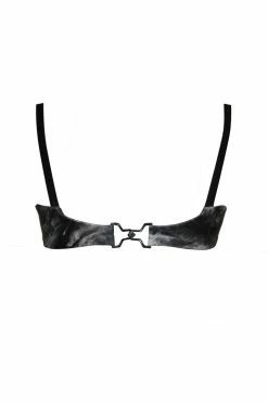 Elissa Poppy Papilio Split Cup Latex Bra