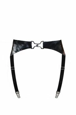 Elissa Poppy Garter Belts Rubi Suspender Latex Garter Belt