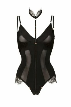 Impudique Ekaterina Bodysuit & Bra Set Lingerie Sets