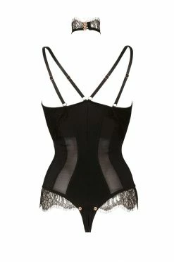 Impudique Ekaterina Bodysuit & Bra Set Lingerie Sets