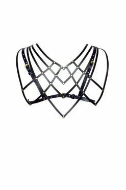 Love Lorn Lingerie Celine Capelet Harness Bra Bras
