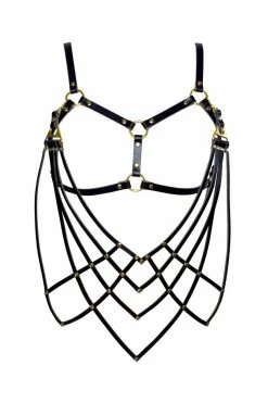 Love Lorn Lingerie Celine Capelet Harness Bra Bras