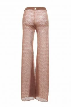 Demery Jayne Rose Quartz Sheer Lucid Pant Lace