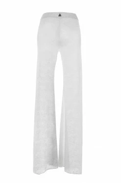 Demery Jayne White Sheer Lucid Pant