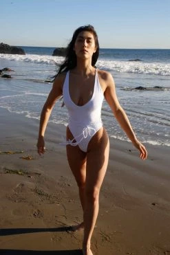 Swimwear White Demery Jayne One Piece Swim