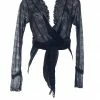 Demery Jayne Lace Kimono Bodysuits & Tops