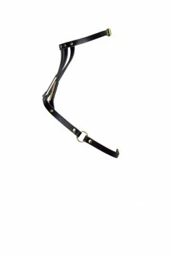 Love Lorn Lingerie Bras Hauteur Leather Neck Harness