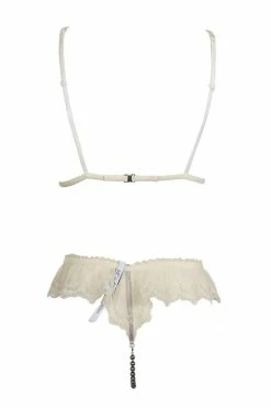 Hot Couture Lingerie Sets Honeymoon Pearl Thong Set