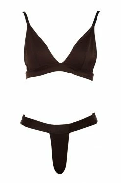 Hot Couture Lamé Bikini Swimwear