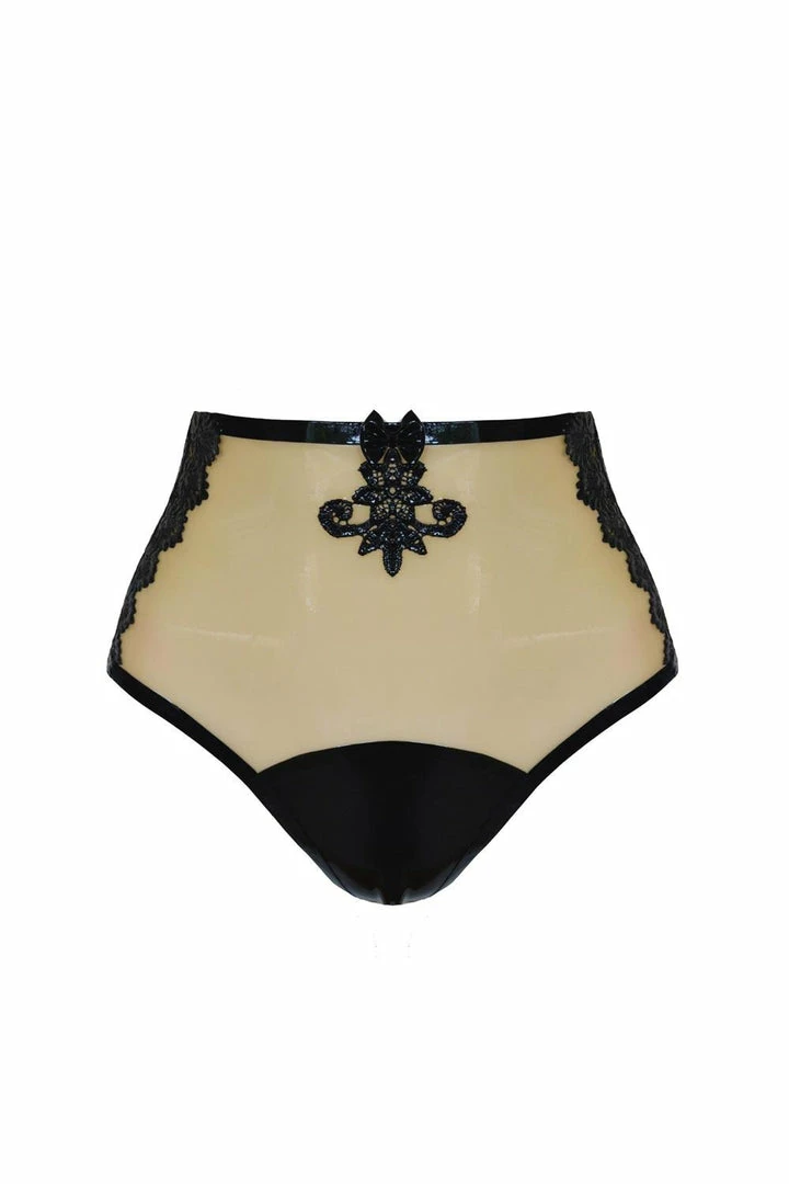 Brand new 🔔 Elissa Poppy Maia Crotchless High Waist Knicker 🔥 3 Elissa Poppy Maia Crotchless High Waist Knicker