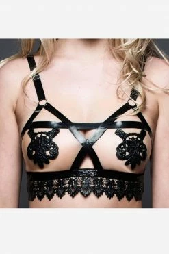 Elissa Poppy Maia Latex Bralette