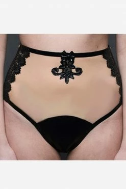 Brand new 🔔 Elissa Poppy Maia Crotchless High Waist Knicker 🔥 12 Elissa Poppy Maia Crotchless High Waist Knicker