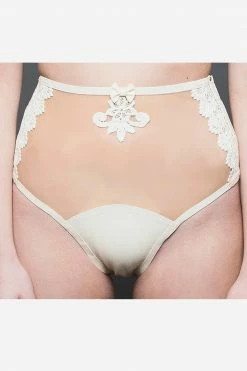 Brand new 🔔 Elissa Poppy Maia Crotchless High Waist Knicker 🔥 13 Elissa Poppy Maia Crotchless High Waist Knicker