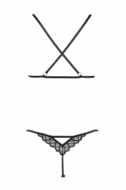 Bracli Manhattan Criss Cross Set Lingerie Sets