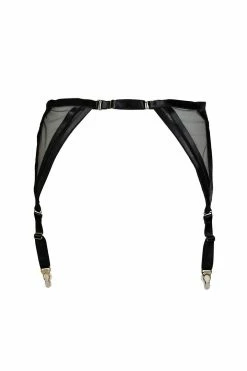Something Wicked Garter Belts Mia Leather Garter Belt Suspender