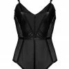 Something Wicked Mia Leather Bodysuit Bodysuits & Tops