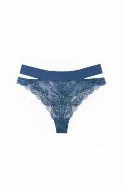 Monique Morin Blue Wild Cheeky Panty Panties