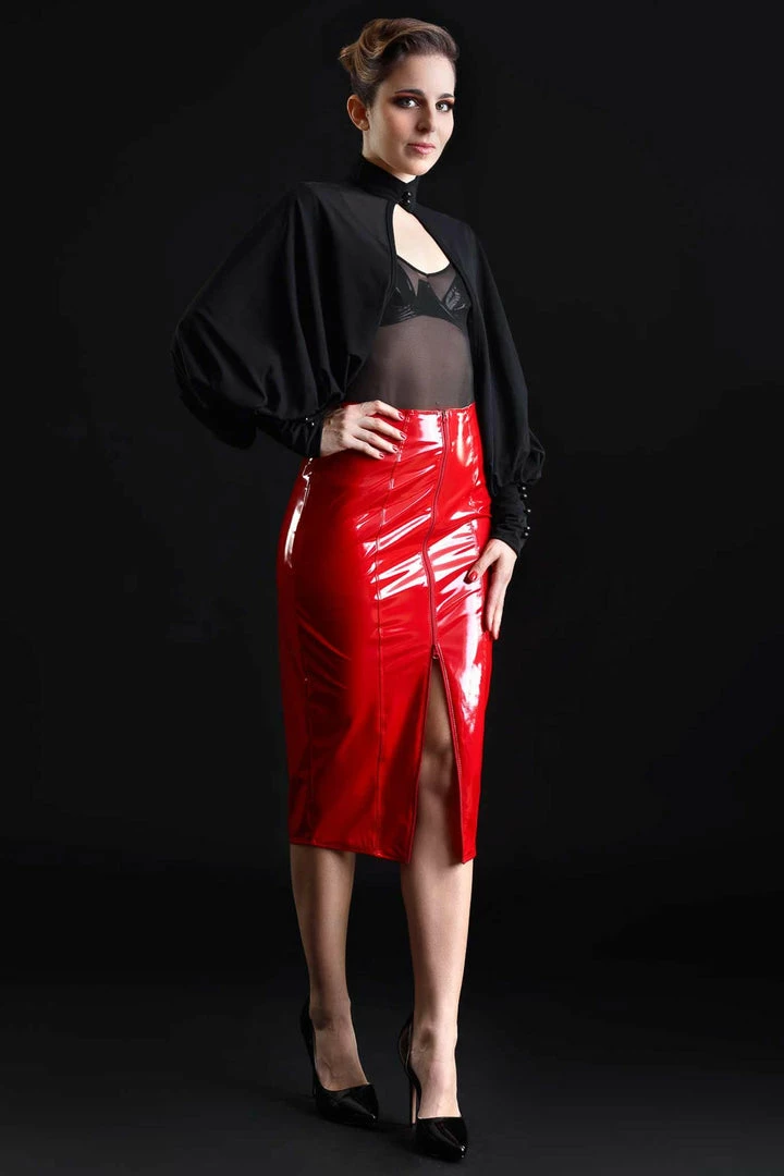 Discount π€© Patrice Catanzaro Ornella Glossy π Skirt π― 6 Patrice Catanzaro Ornella Glossy Skirt