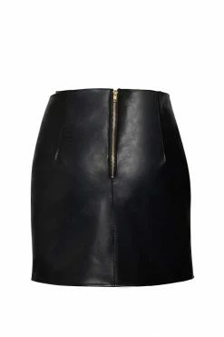 Something Wicked Mia Leather Skirt