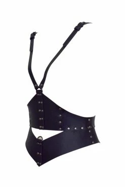 Love Lorn Lingerie Stigma Leather Harness Waist Cincher