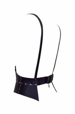 Love Lorn Lingerie Stigma Leather Harness Waist Cincher