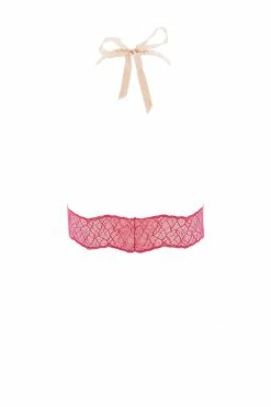 Bracli Sydney Red High Waist Pearl Thong Set
