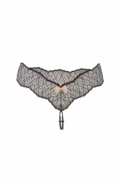 Bracli Panties Sydney Double Strand Dark Pearl Thong