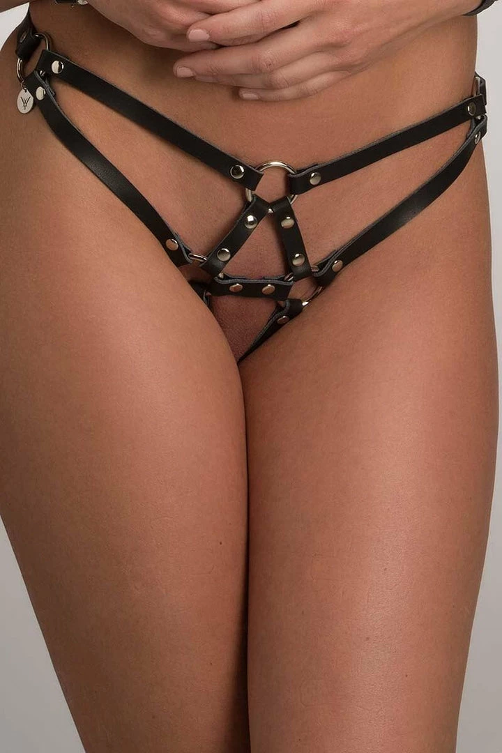Flash Sale π₯° VoyeurX Eternity Crotchless Leather Thong β 8 VoyeurX Eternity Crotchless Leather Thong