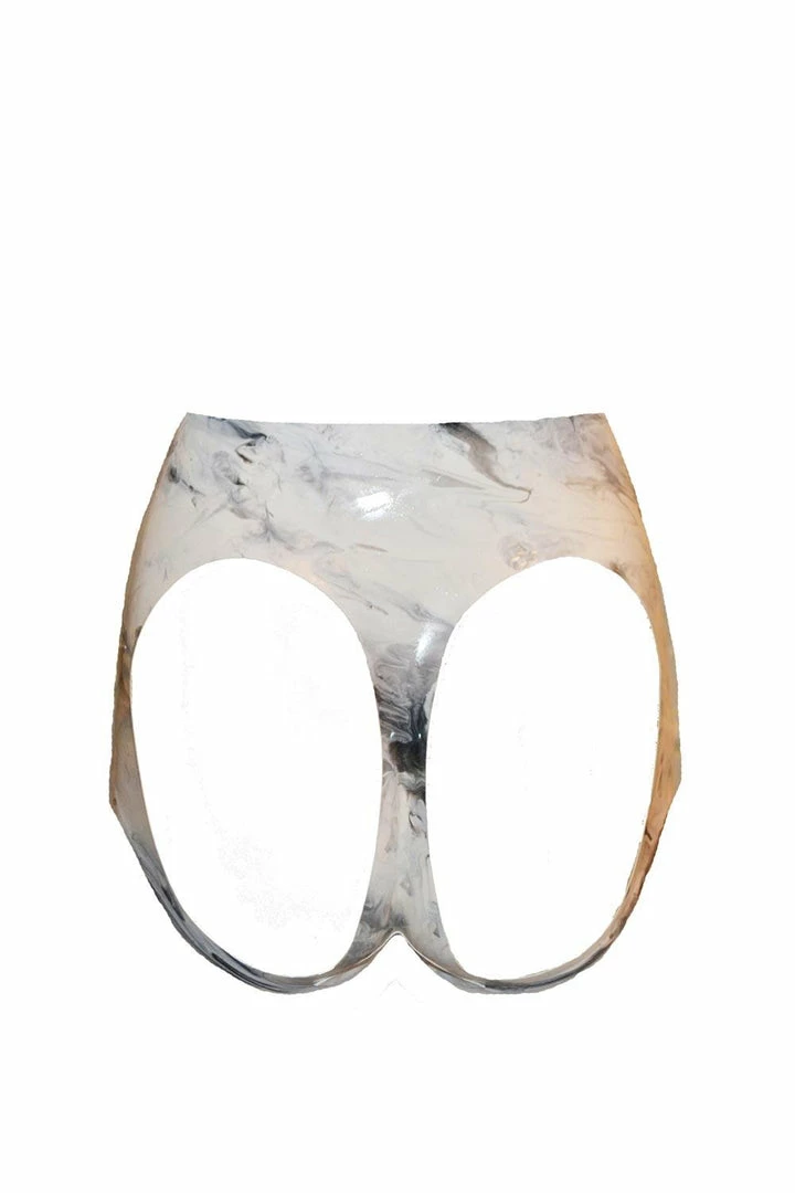 Discount 🥰 Elissa Poppy Serena Cheekless Latex Knicker ✨ 6 Elissa Poppy Serena Cheekless Latex Knicker