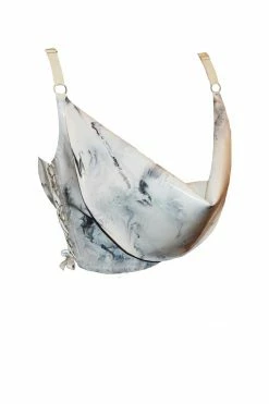 Elissa Poppy Bodysuits & Tops Erebia Cowl Latex Top