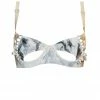 Elissa Poppy Thecla Peep White Latex Bra