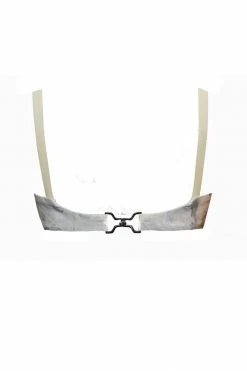 Elissa Poppy Thecla Peep White Latex Bra