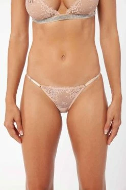 Avery Rose Lingerie Jennifer Swarovski Sheer Lingerie Set