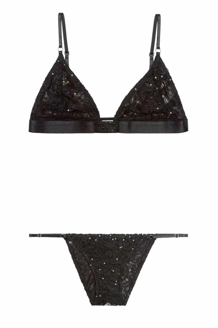 Buy 👍 Avery Rose Lingerie Lily Swarovski Bra + Panty Swarovski Crystals & Pearls 😍 4 Avery Rose Lingerie Lily Swarovski Bra + Panty Swarovski Crystals & Pearls