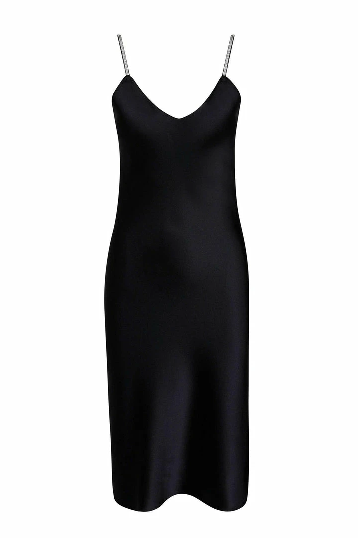 Hot Sale π Avery Rose Lingerie Madison Silk Slip π Dress β Clear Swarovski Straps π₯° 9 Avery Rose Lingerie Madison Silk Slip Dress β Clear Swarovski Straps