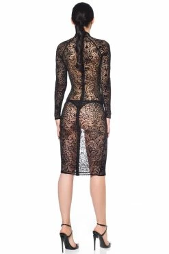 Patrice Catanzaro Azia Maori Dress Sheer Ecstasy