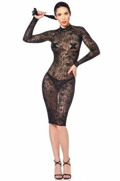 Patrice Catanzaro Azia Maori Dress Sheer Ecstasy