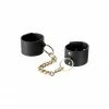 Bijoux Indiscrets Maze Vegan Leather Wide Handcuffs
