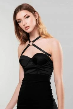 Bijoux Indiscrets Toys & Accessories Maze Vegan Leather Chest Harness