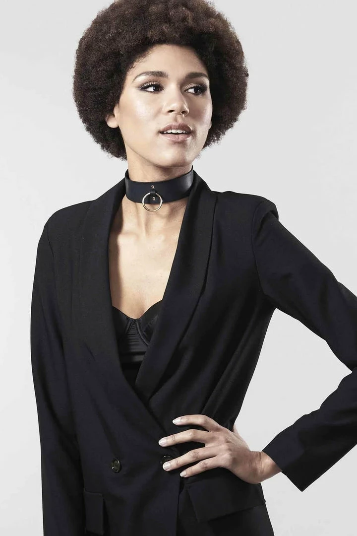 Discount β Bijoux Indiscrets Maze Vegan Leather Collar + Leash 𧨠4 Bijoux Indiscrets Maze Vegan Leather Collar + Leash