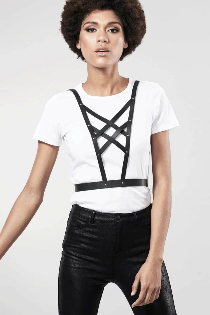 Brand new π Bijoux Indiscrets Toys & Accessories Maze Vegan Leather Cross Cleavage Harness π 8 Bijoux Indiscrets Toys & Accessories Maze Vegan Leather Cross Cleavage Harness